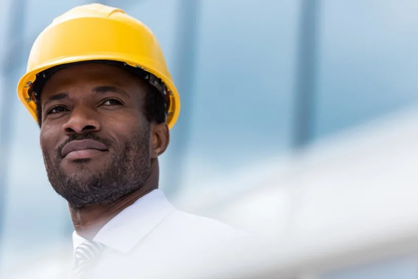 Matukane construction professional on site