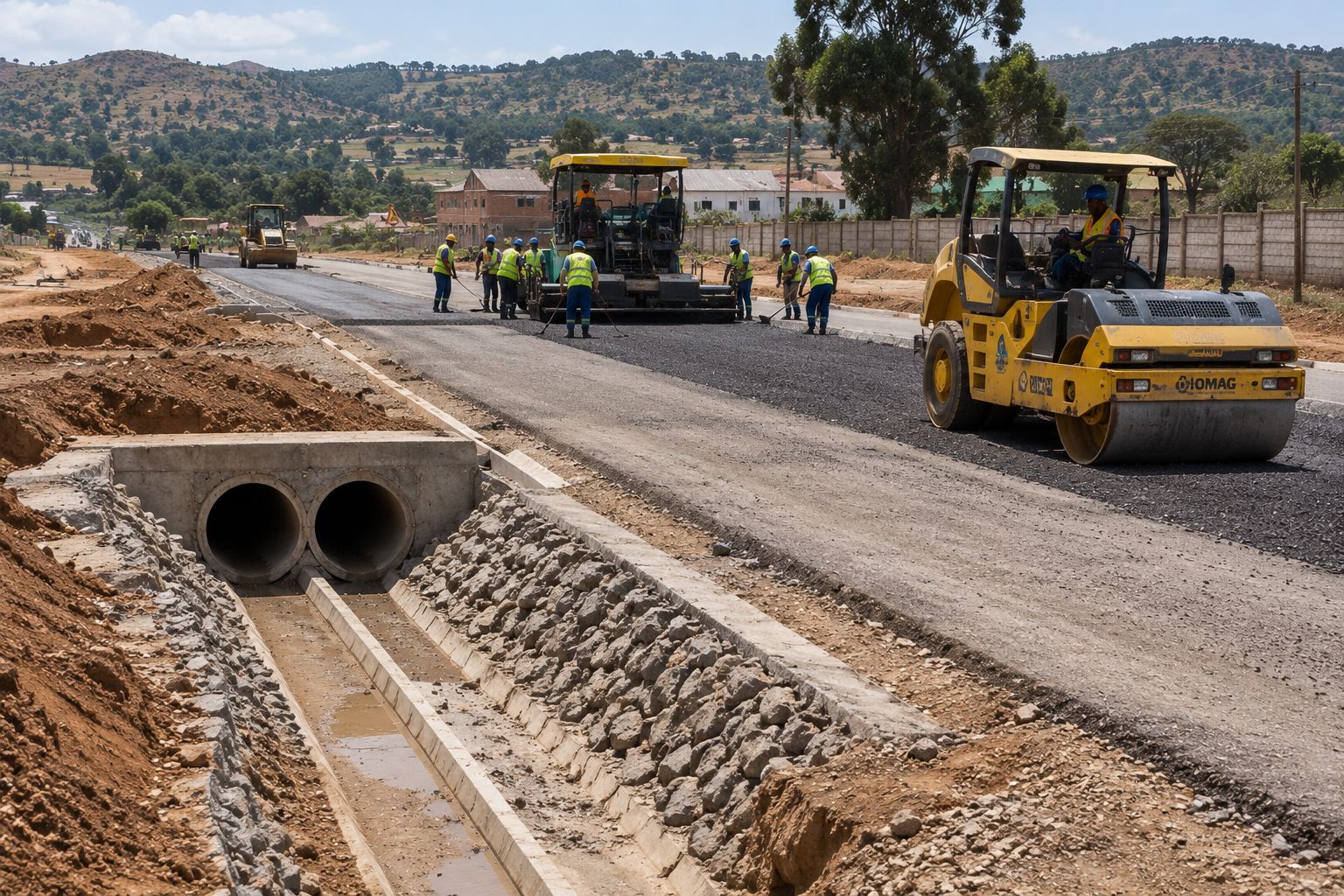 Road construction and civil works