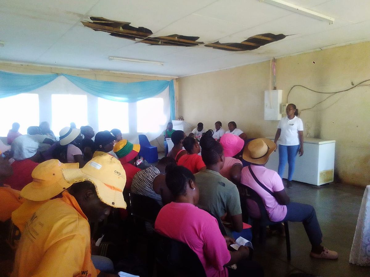EMISSC community engagement session in the community